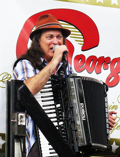 South Sound Tug & Barge live at the Georgetown Carnival Festival, summer 2016.  (l. to r. Charley Rowan)